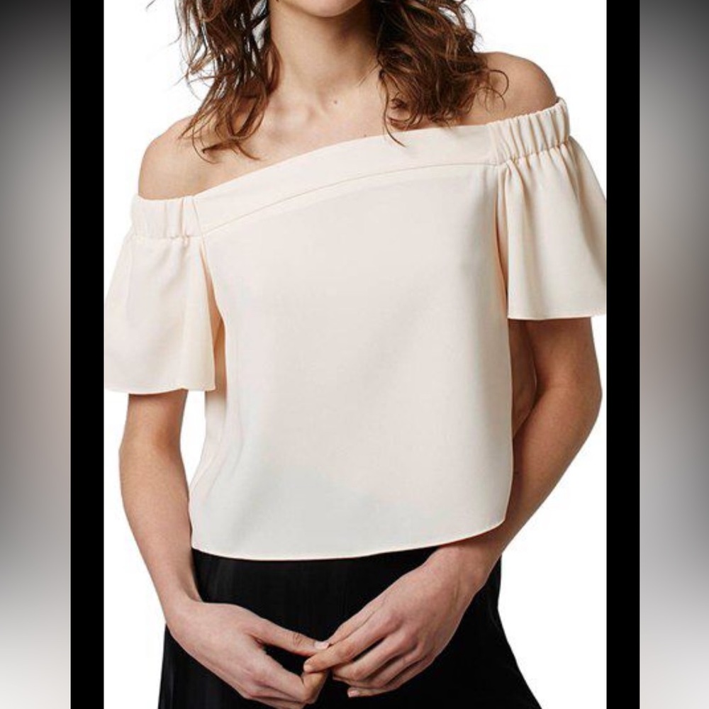 Topshop 'Livi' Off the Shoulder Top